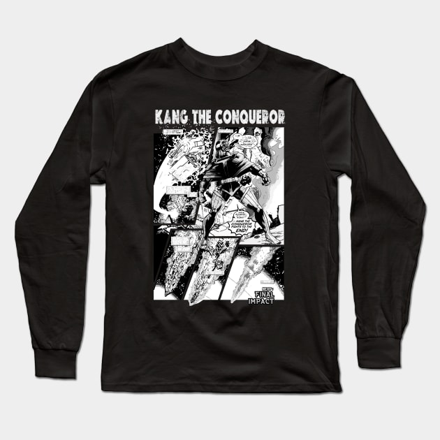 Kang The Conqueror Long Sleeve T-Shirt by olivia parizeau